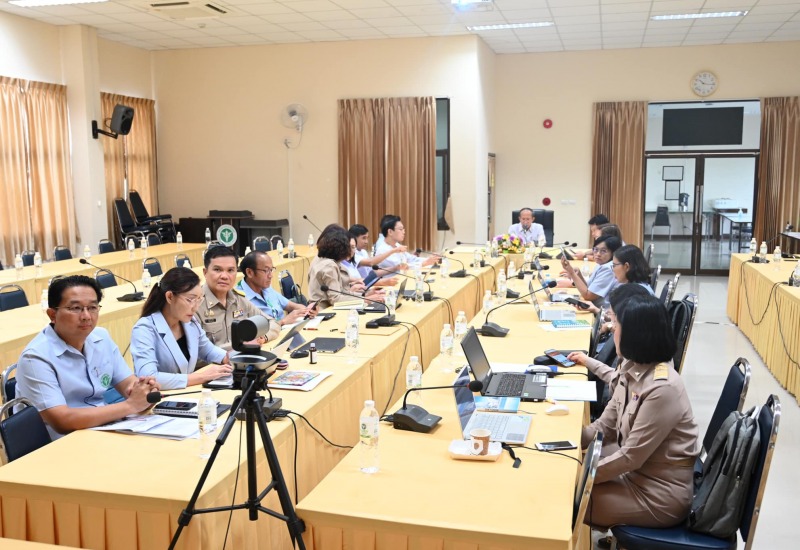 นพ.สสจ.อุบลฯ ร่วมประชุมสรุปผลการตรวจราชการกระทรวงสาธารณสุข รอบที่ 1 ประจำปีงบประ...