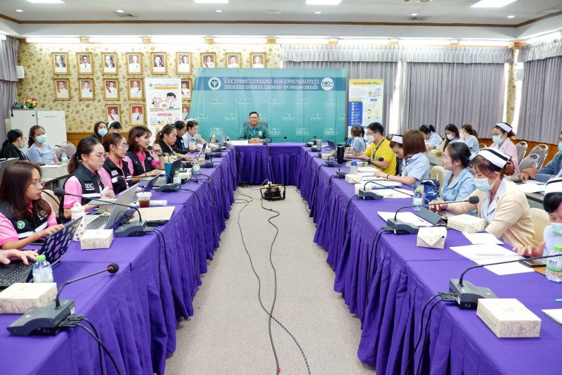 โรงพยาบาลหนองคาย ; ร่วมประชุมการจัดบริการเวชกรรมสิ่งแวดล้อม กรณี ฝุ่นละอองขนาดไม...